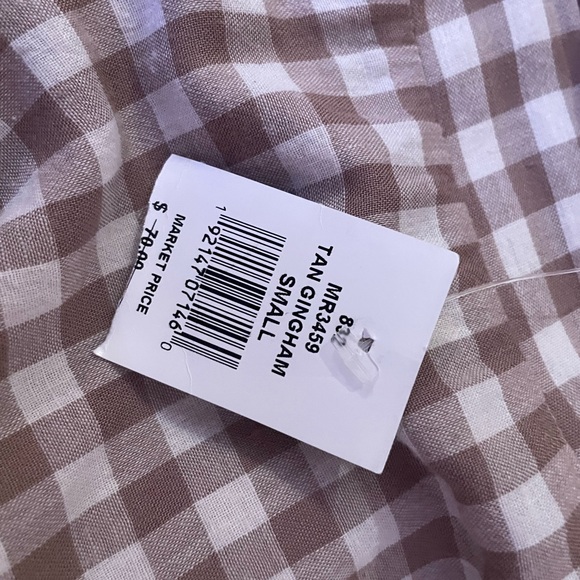 CHECKERED MIDI SKIRT - Picture 5 of 6